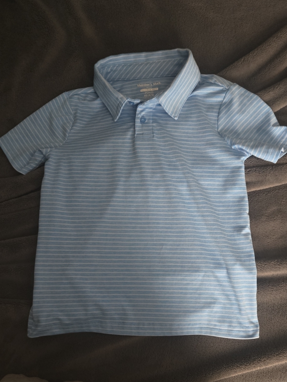 Light Blue Youth Polo